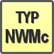 Piktogram - Typ: NWMc